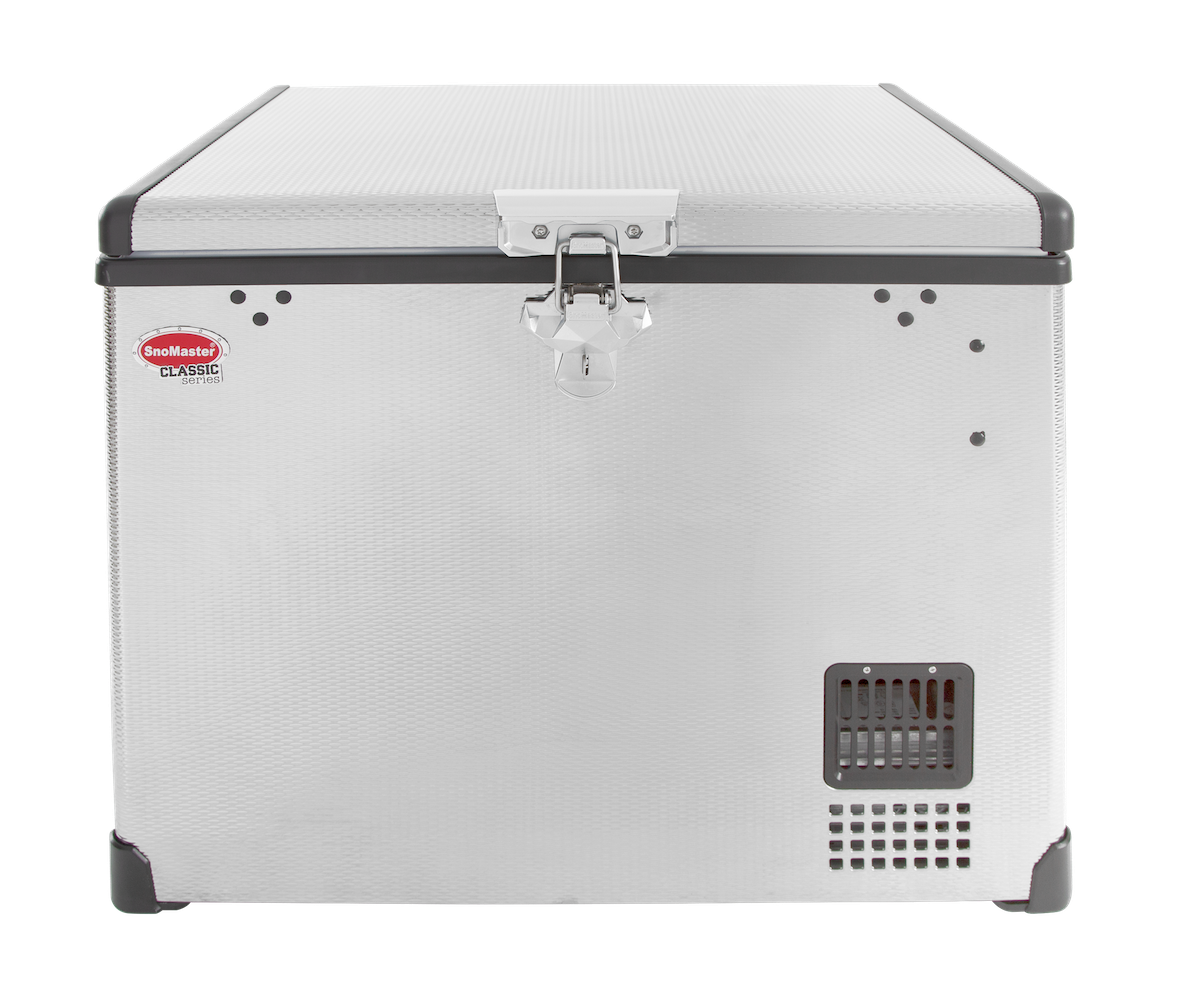 SnoMaster - 40L Single Compartment Mobile Fridge/Freezer AC/DC - Stainless Steel (SMDZ-CL40)