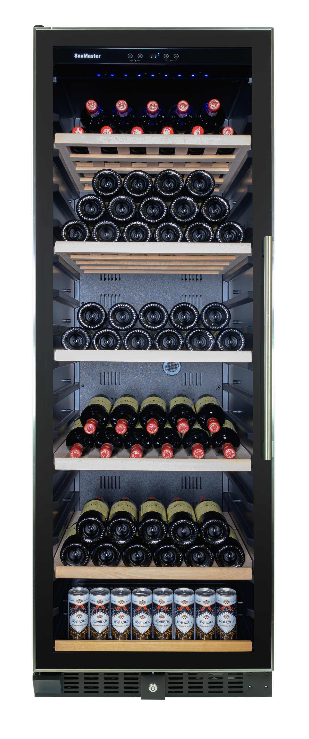 SnoMaster - 119 Bottle Single Zone Wine Cooler - (SMBC-407W)