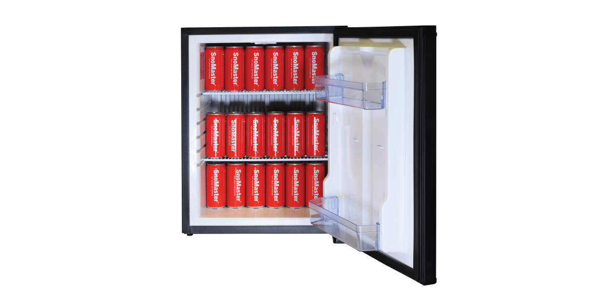 SnoMaster - 47L Absorption Minibar Cooler - Black (SMBC-60A)