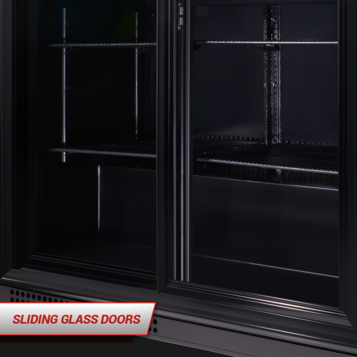 SnoMaster - 200L Under-Counter Sliding Door Beverage Cooler (SMBC-200SL)