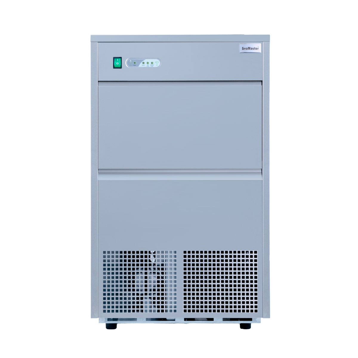 SnoMaster – 50Kg/24Hr Plumbed-In Bullet Type Ice-Maker – Stainless Steel (SMIC-45S)