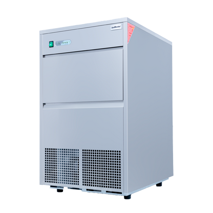 SnoMaster – 50Kg/24Hr Plumbed-In Bullet Type Ice-Maker – Stainless Steel (SMIC-45S)