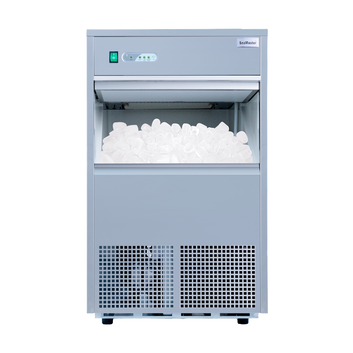 SnoMaster – 50Kg/24Hr Plumbed-In Bullet Type Ice-Maker – Stainless Steel (SMIC-45S)