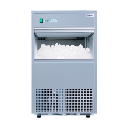 SnoMaster – 50Kg/24Hr Plumbed-In Bullet Type Ice-Maker – Stainless Steel (SMIC-45S)