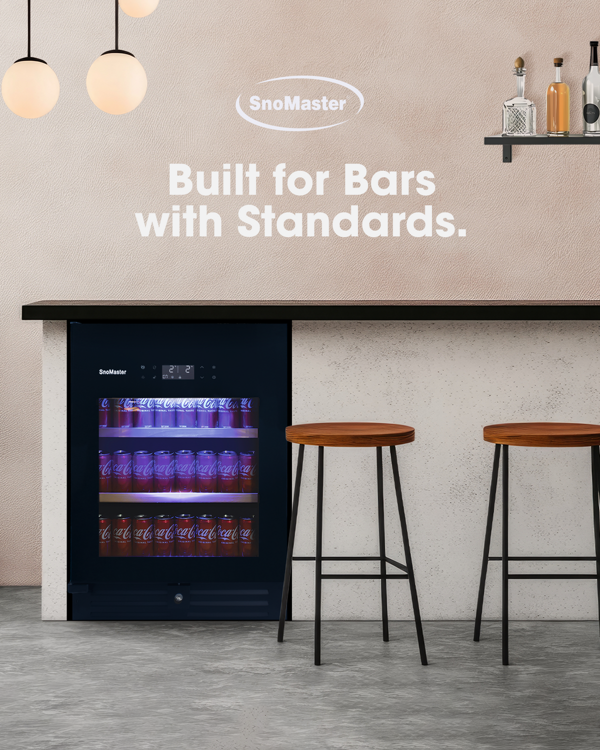 SnoMaster - 145L Under-Counter Beverage Cooler (SMBC-145PRO(H))