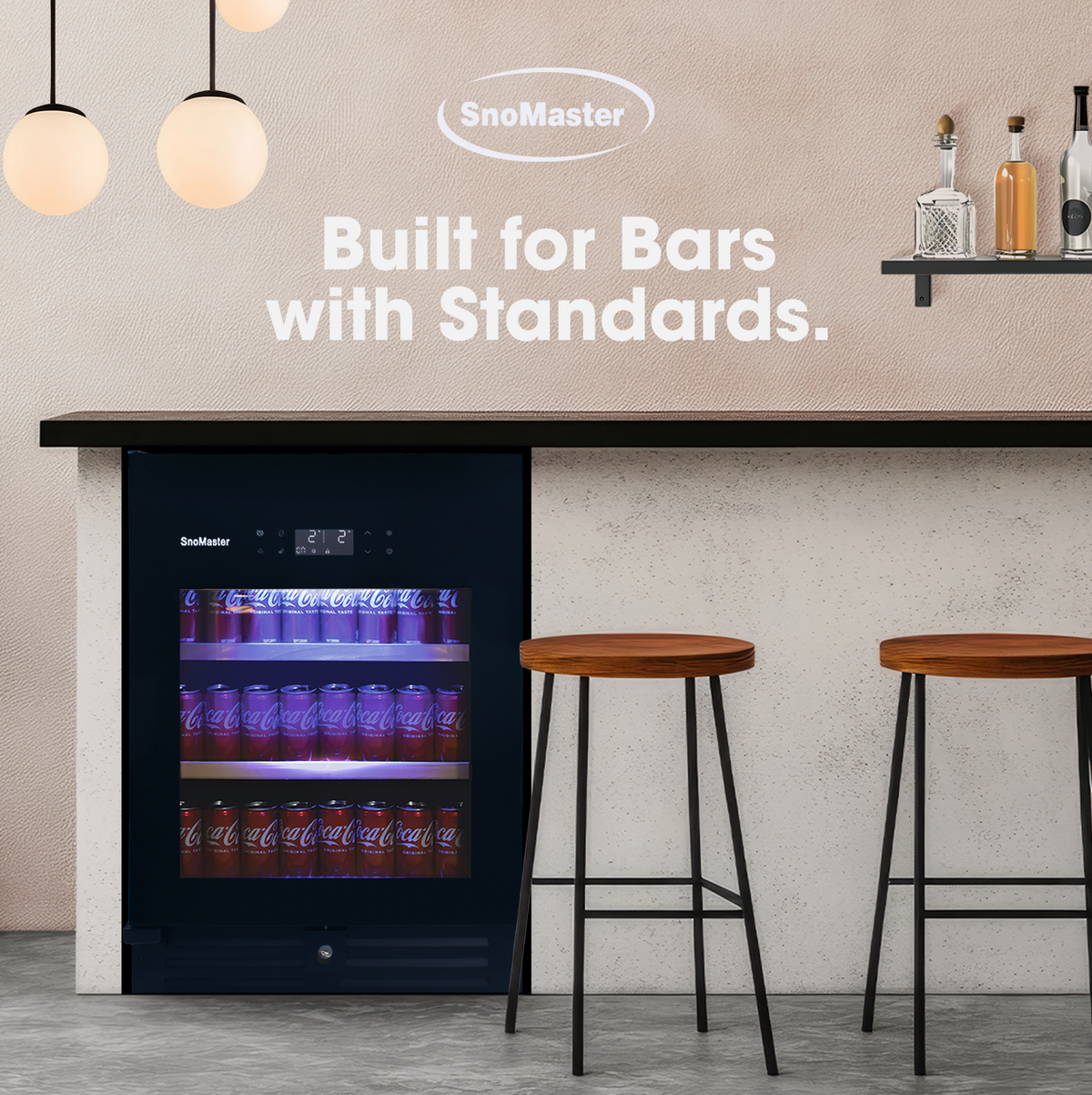 SnoMaster - 145L Under-Counter Beverage Cooler (SMBC-145PRO(H))