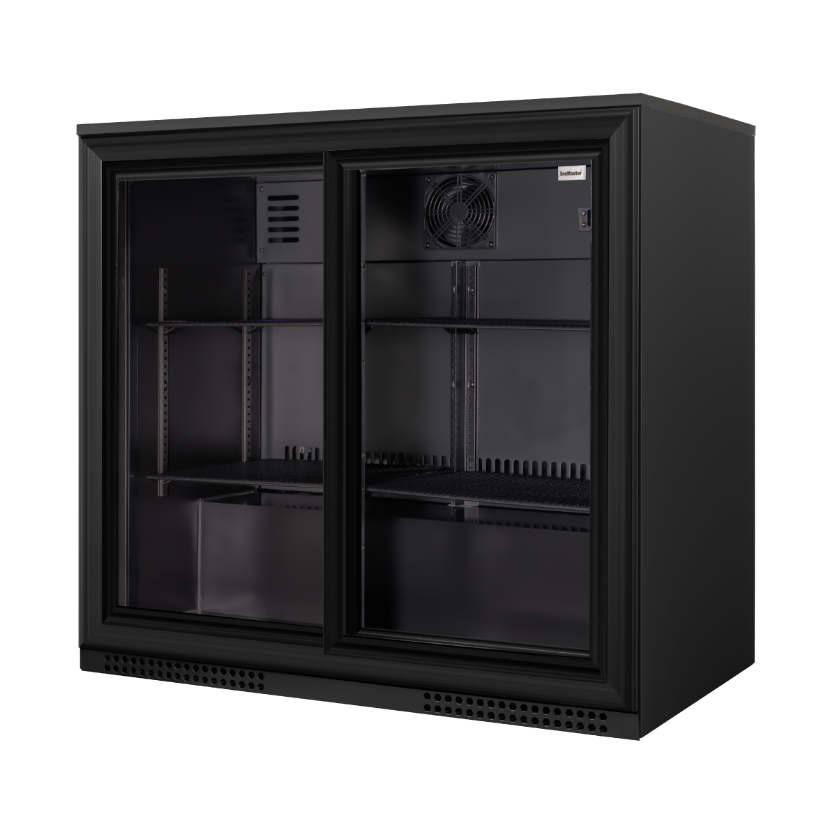 SnoMaster - 200L Under-Counter Sliding Door Beverage Cooler (SMBC-200SL)