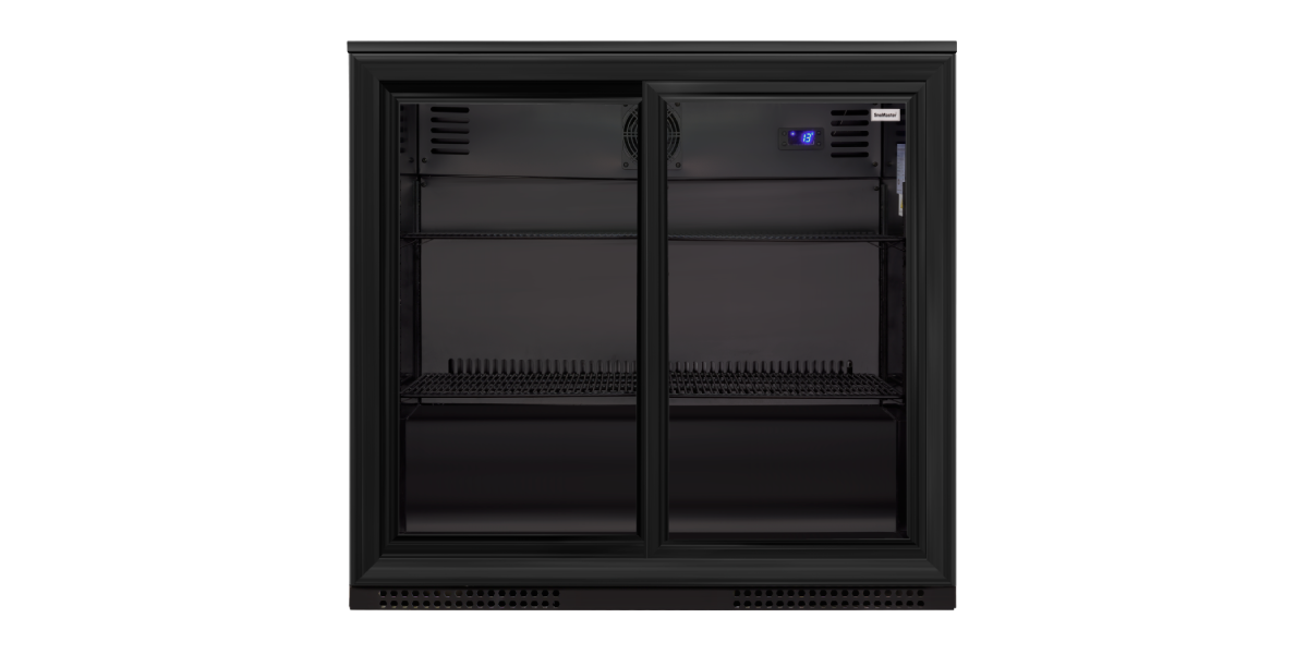 SnoMaster - 200L Under-Counter Sliding Door Beverage Cooler (SMBC-200SL)