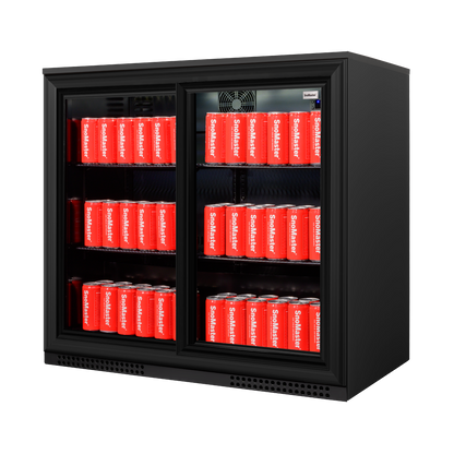 SnoMaster - 200L Under-Counter Sliding Door Beverage Cooler (SMBC-200SL)
