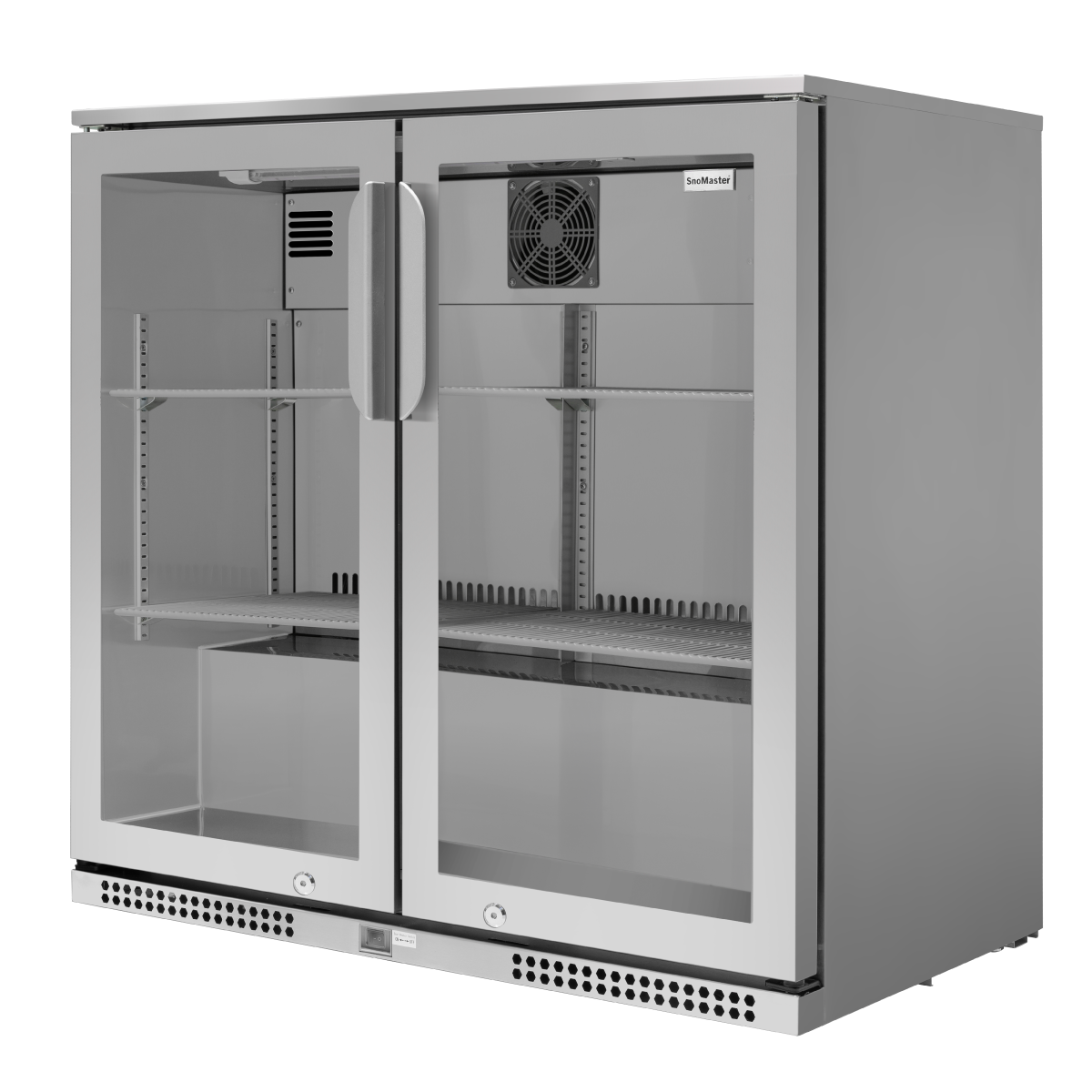 SnoMaster - 200L Under-Counter Beverage Cooler - Stainless Steel (SMBC-200(SS))