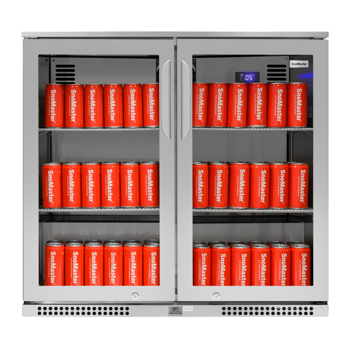 SnoMaster - 200L Under-Counter Beverage Cooler - Stainless Steel (SMBC-200(SS))
