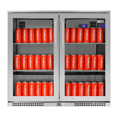 SnoMaster - 200L Under-Counter Beverage Cooler - Stainless Steel (SMBC-200(SS))