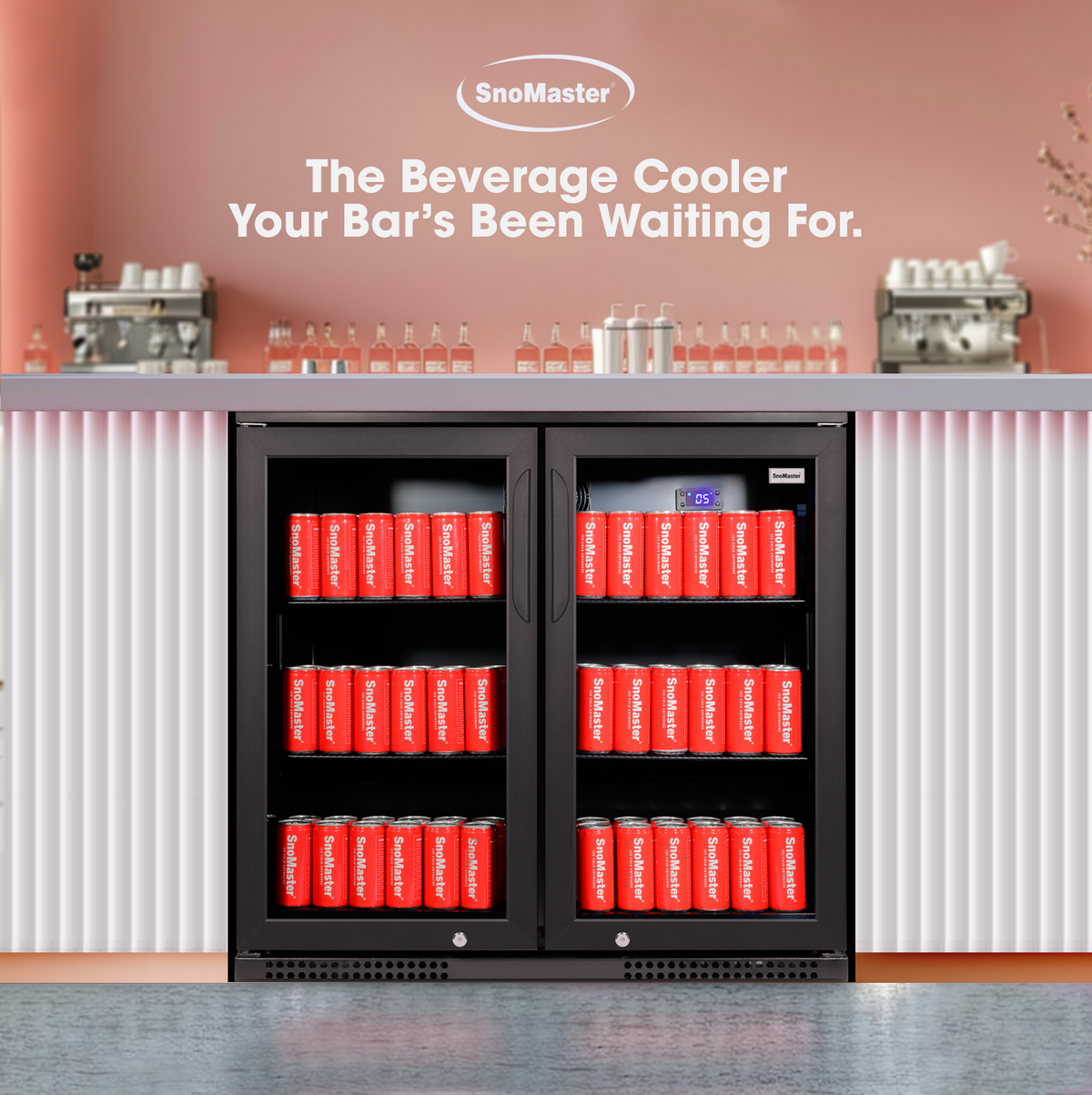 SnoMaster - 200L Under-Counter Beverage Cooler (SMBC-200)
