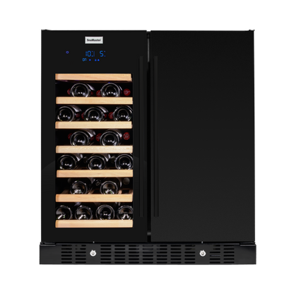 SnoMaster - 95L + 34 Bottle Pro Series Double Door Beverage/Wine Cooler (SMBW-95-34)