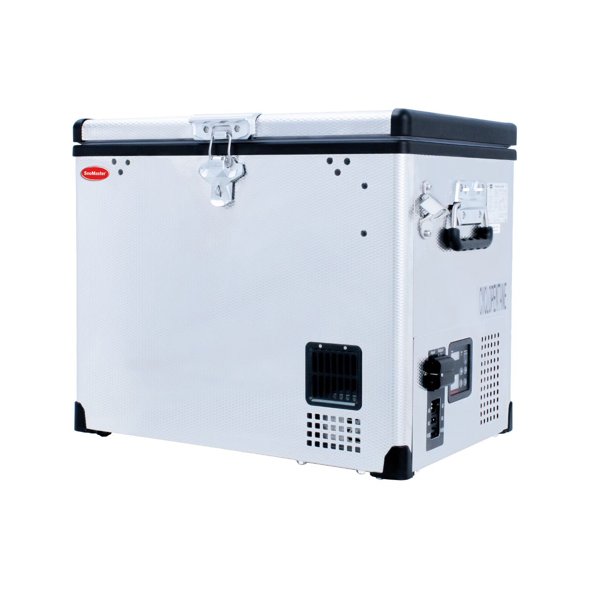 SnoMaster - 40L Single Compartment Mobile Fridge/Freezer AC/DC - Stainless Steel (SMDZ-CL40)