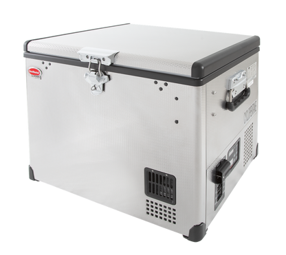 SnoMaster - 40L Single Compartment Mobile Fridge/Freezer AC/DC - Stainless Steel (SMDZ-CL40)