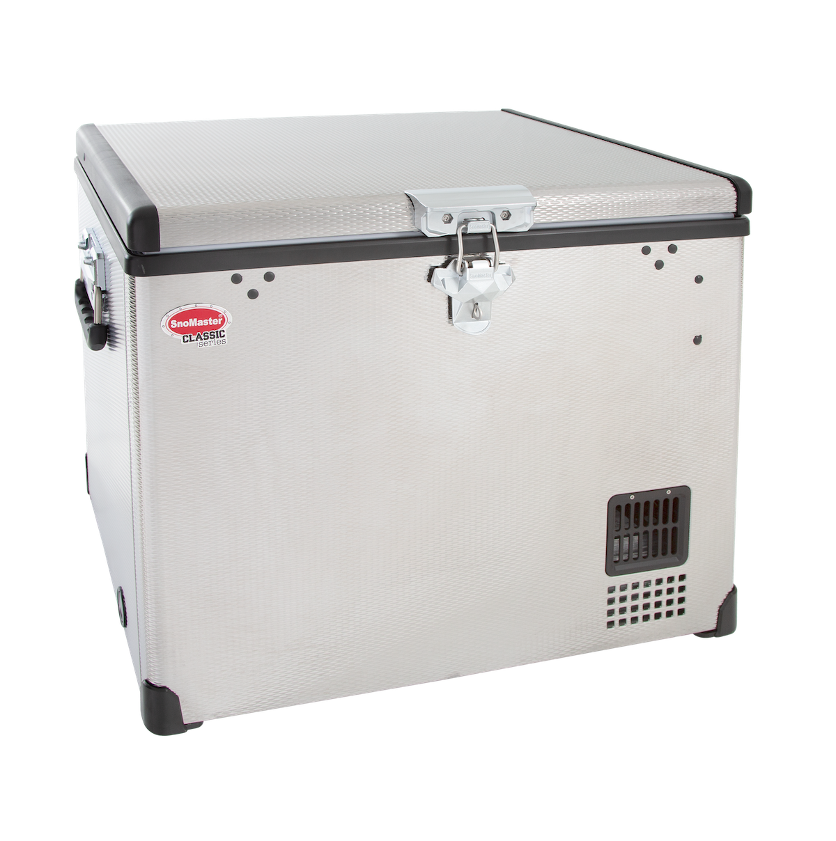 SnoMaster - 40L Single Compartment Mobile Fridge/Freezer AC/DC - Stainless Steel (SMDZ-CL40)