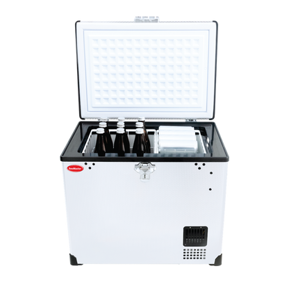 SnoMaster - 40L Single Compartment Mobile Fridge/Freezer AC/DC - Stainless Steel (SMDZ-CL40)