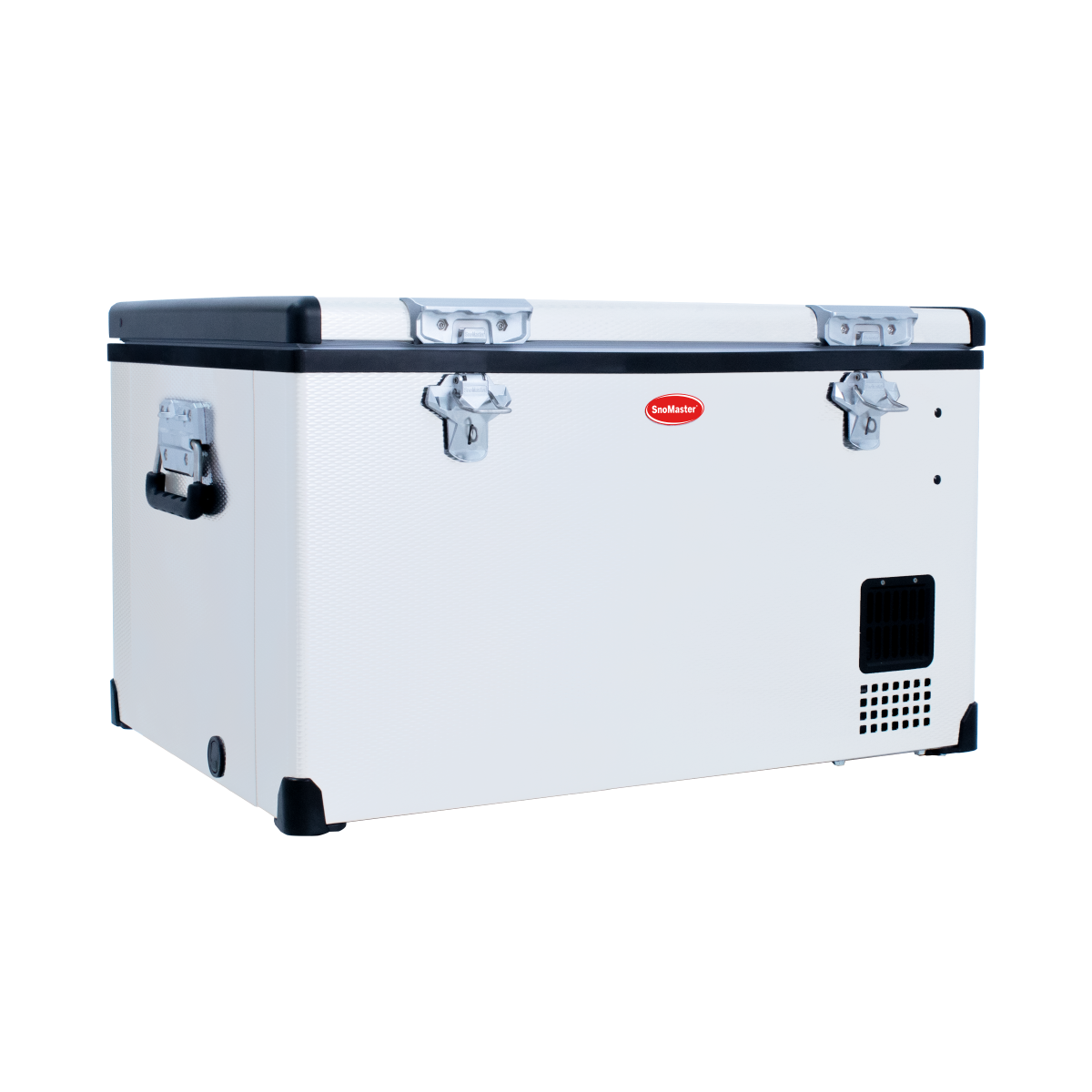 SnoMaster - 65L Low Profile Single Compartment Mobile Fridge/Freezer AC/DC - Stainless Steel (SMDZ-LP65)