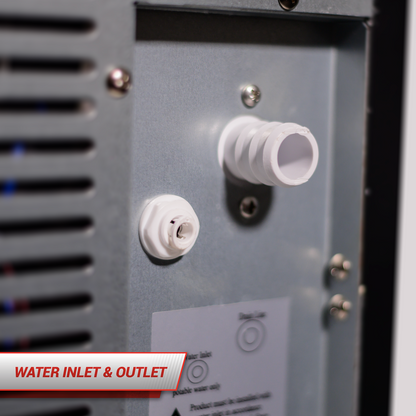 SnoMaster – 30Kg/24Hr Plumbed-in Bullet Type Ice Maker (SMIC-25)