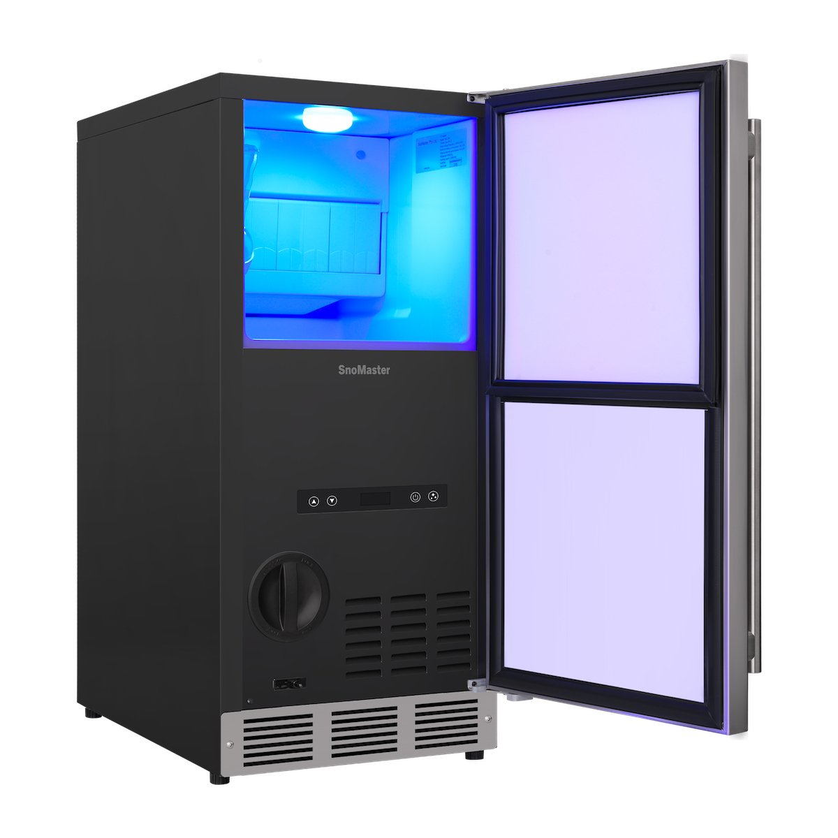SnoMaster – 30Kg/24Hr Plumbed-in Gourmet Type Ice Maker (SMIC-30S)