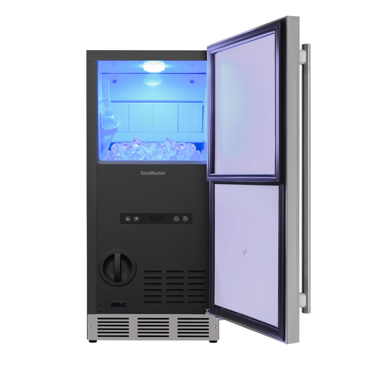 SnoMaster – 30Kg/24Hr Plumbed-in Gourmet Type Ice Maker (SMIC-30S)