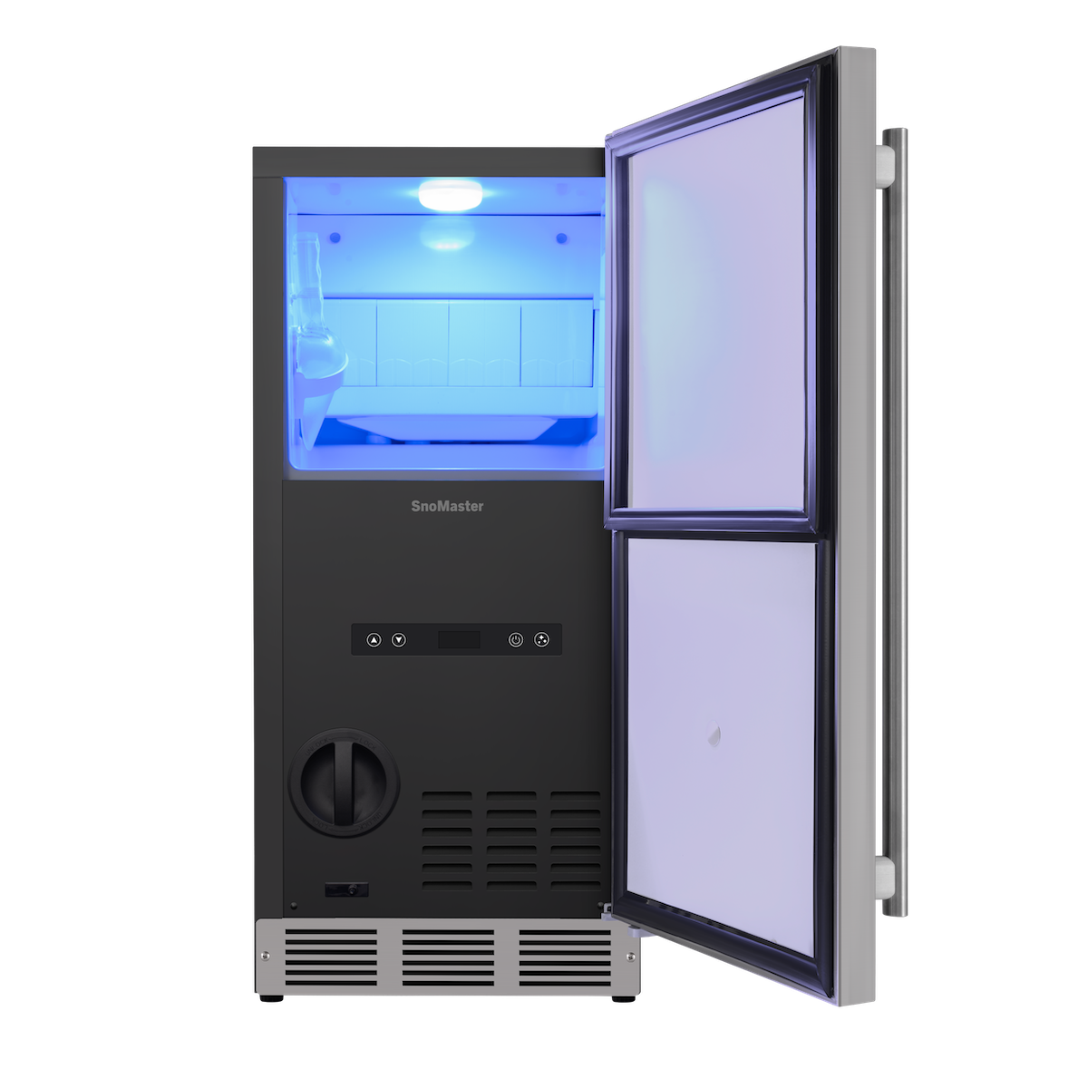 SnoMaster – 30Kg/24Hr Plumbed-in Gourmet Type Ice Maker (SMIC-30S)