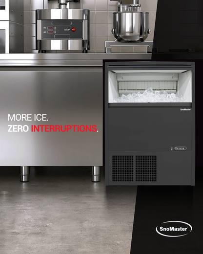 SnoMaster – 45Kg Plumbed-in Gourmet Type Ice Maker (SMIC-45)