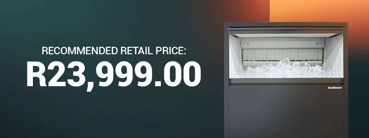 SnoMaster – 45Kg Plumbed-in Gourmet Type Ice Maker (SMIC-45)