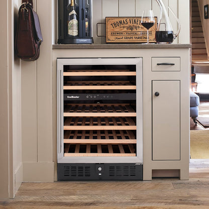 SnoMaster - 46 Bottle Dual Zone Wine Cooler (SMWC-46)