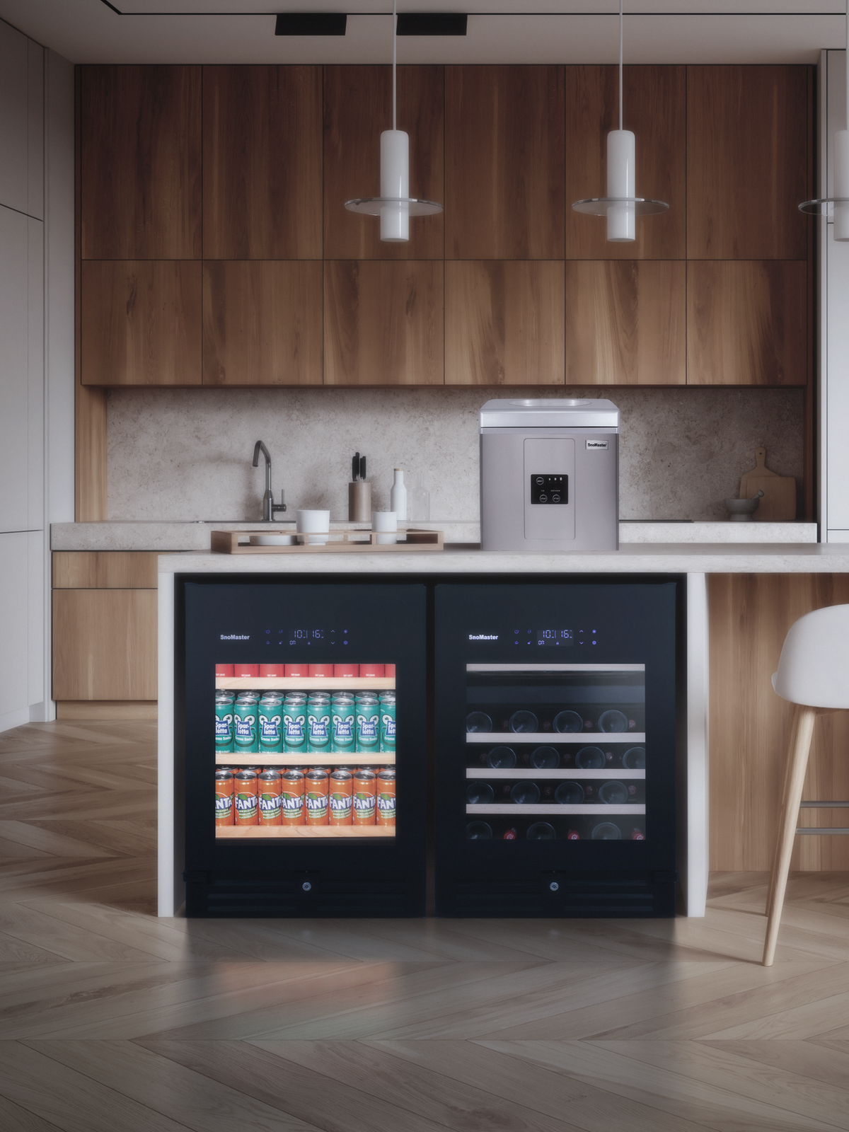 SnoMaster - 145L Under-Counter Beverage Cooler (SMBC-145PRO(H))
