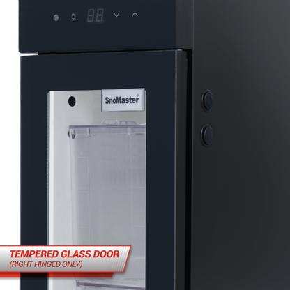 SnoMaster - 72L Dual Compartment Mobile Fridge/Freezer AC/DC -  Stainless Steel (SMDZ-CL72D)