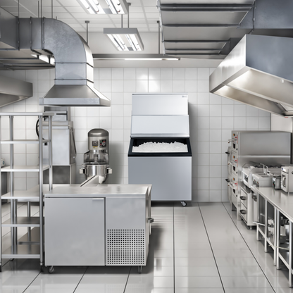 SnoMaster - 450Kg/24Hr Commercial Square Block Type Ice-Maker (SM-450)