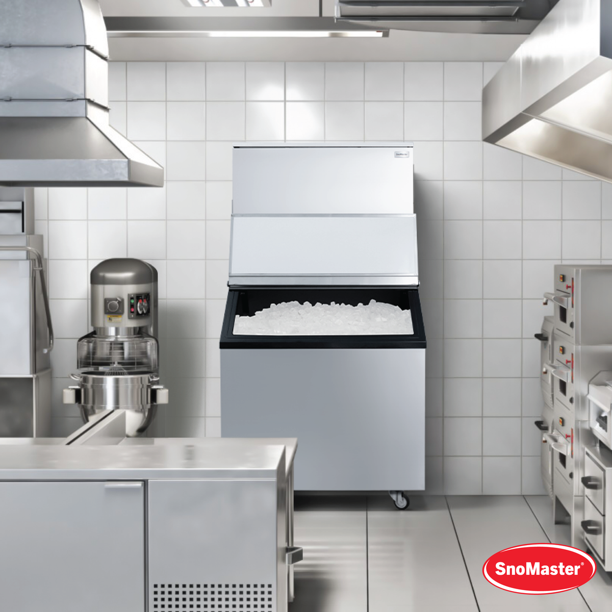 SnoMaster - 450Kg/24Hr Commercial Square Block Type Ice-Maker (SM-450)