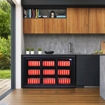 SnoMaster - 200L Under-Counter Sliding Door Beverage Cooler (SMBC-200SL)