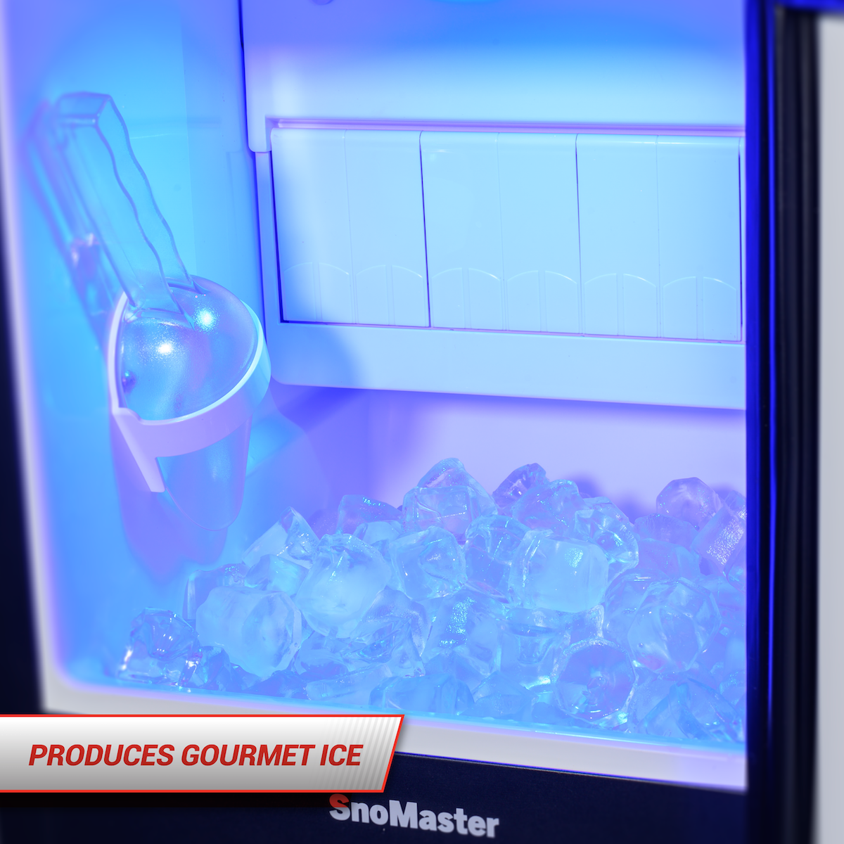 SnoMaster – 30Kg/24Hr Plumbed-in Gourmet Type Ice Maker (SMIC-30S)