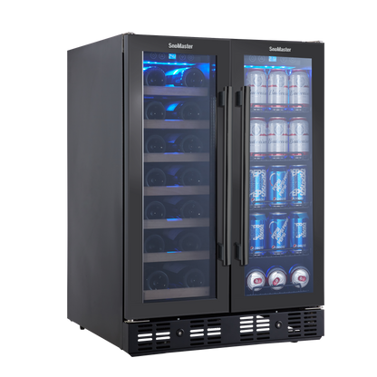 SnoMaster - 150L Double Door Beverage/Wine Cooler (SMBW-150)