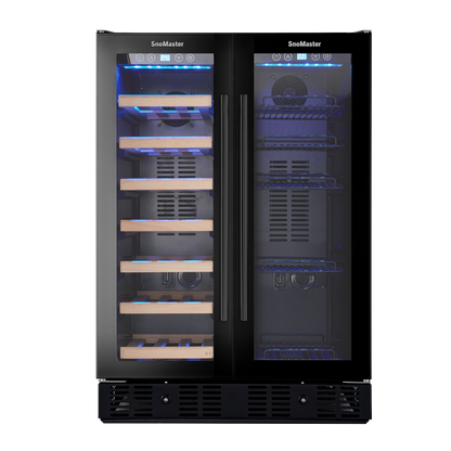 SnoMaster - 150L Double Door Beverage/Wine Cooler (SMBW-150)