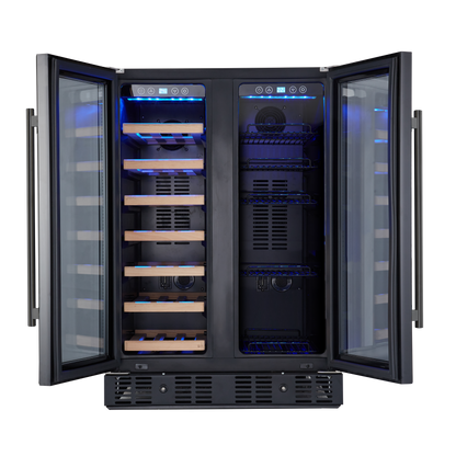 SnoMaster - 150L Double Door Beverage/Wine Cooler (SMBW-150)