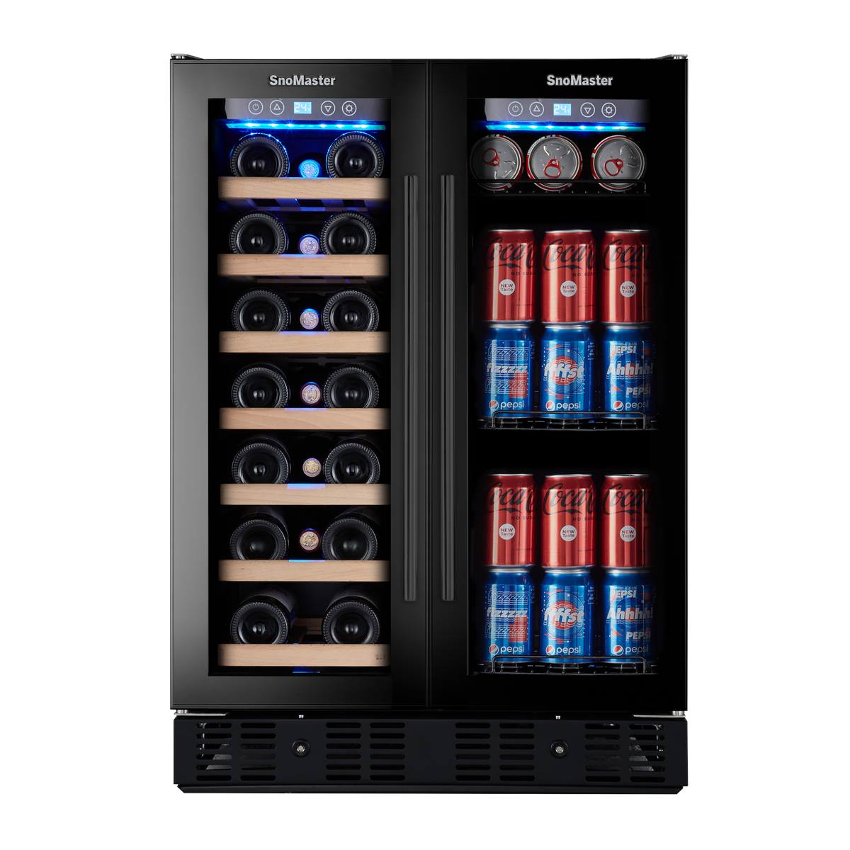 SnoMaster - 150L Double Door Beverage/Wine Cooler (SMBW-150)