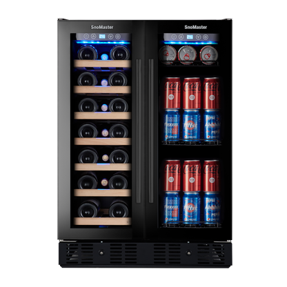 SnoMaster - 150L Double Door Beverage/Wine Cooler (SMBW-150)