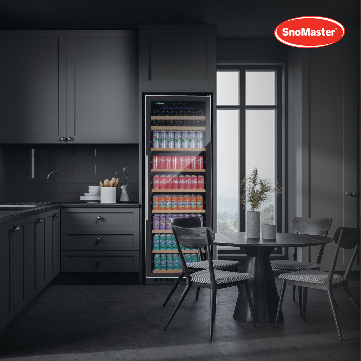 SnoMaster - 408L Upright Beverage Cooler - (SMBC-407)
