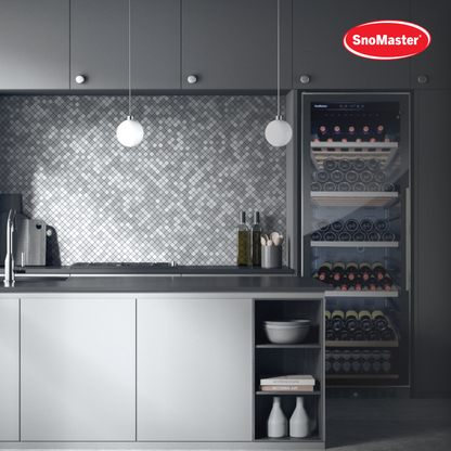SnoMaster - 119 Bottle Single Zone Wine Cooler - (SMBC-407W)