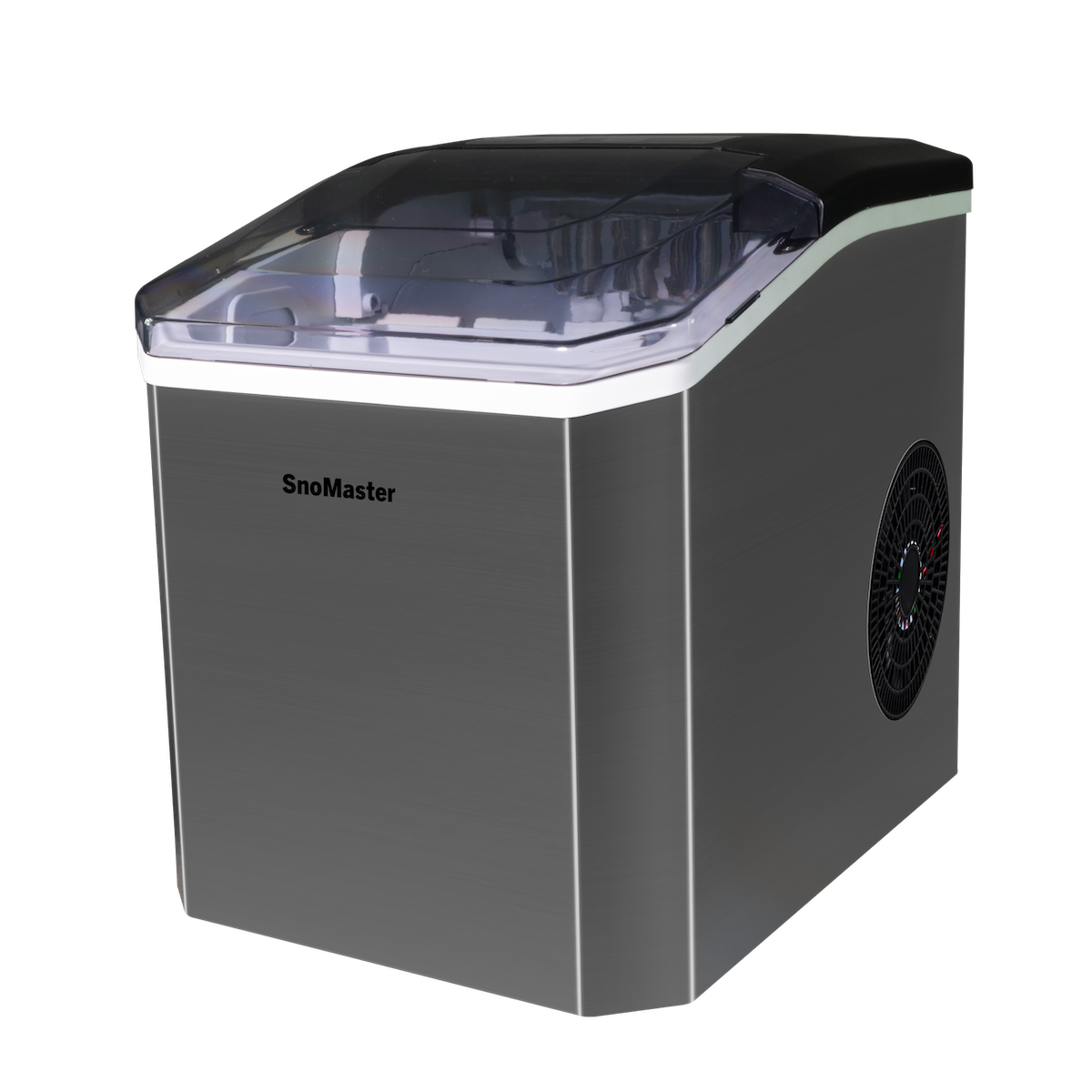 SnoMaster - 12Kg/24Hr Counter-Top Bullet Type Ice-Maker - Stainless Steel (SMIC-12(SS))