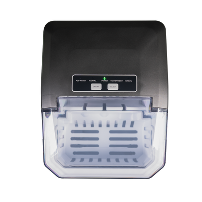 SnoMaster - 12Kg/24Hr Counter-Top Bullet Type Ice-Maker - Stainless Steel (SMIC-12(SS))