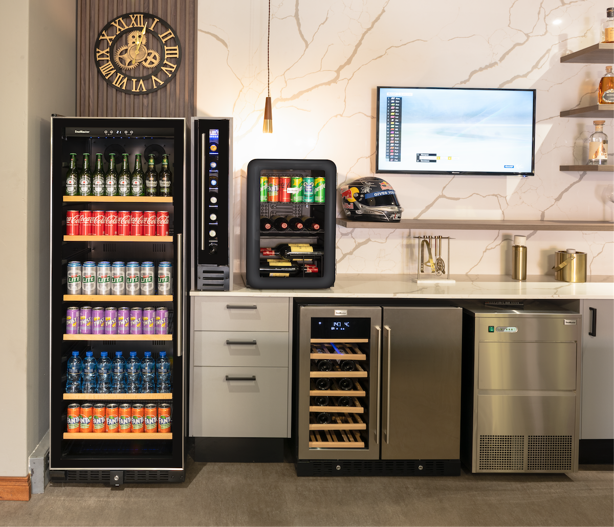 SnoMaster - 408L Upright Beverage Cooler - (SMBC-407)