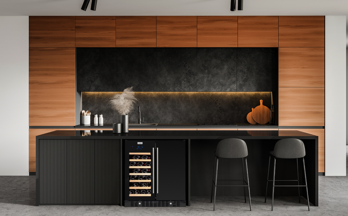 SnoMaster - 95L + 34 Bottle Pro Series Double Door Beverage/Wine Cooler (SMBW-95-34)