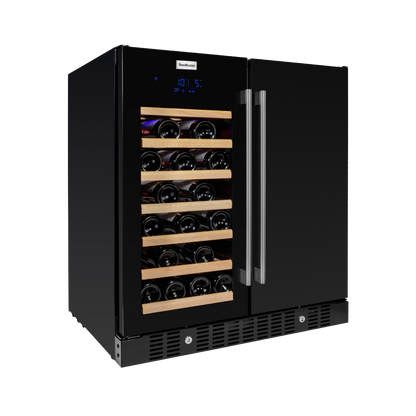 SnoMaster - 95L + 34 Bottle Pro Series Double Door Beverage/Wine Cooler (SMBW-95-34)