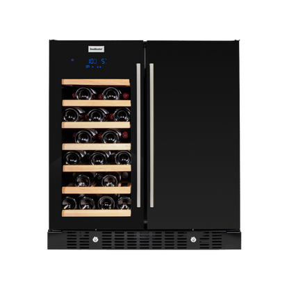 SnoMaster - 95L + 34 Bottle Pro Series Double Door Beverage/Wine Cooler (SMBW-95-34)