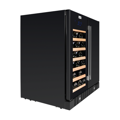 SnoMaster - 95L + 34 Bottle Pro Series Double Door Beverage/Wine Cooler (SMBW-95-34)